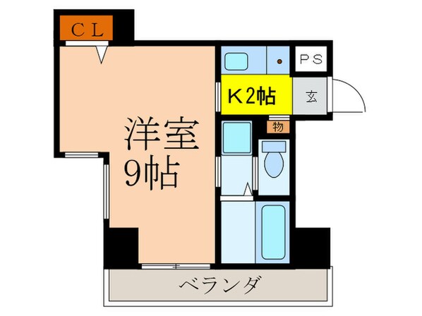 パックス今池の物件間取画像